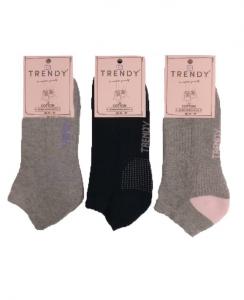 3άδα κάλτσες σοσόνι με πετσέτα TRENDY