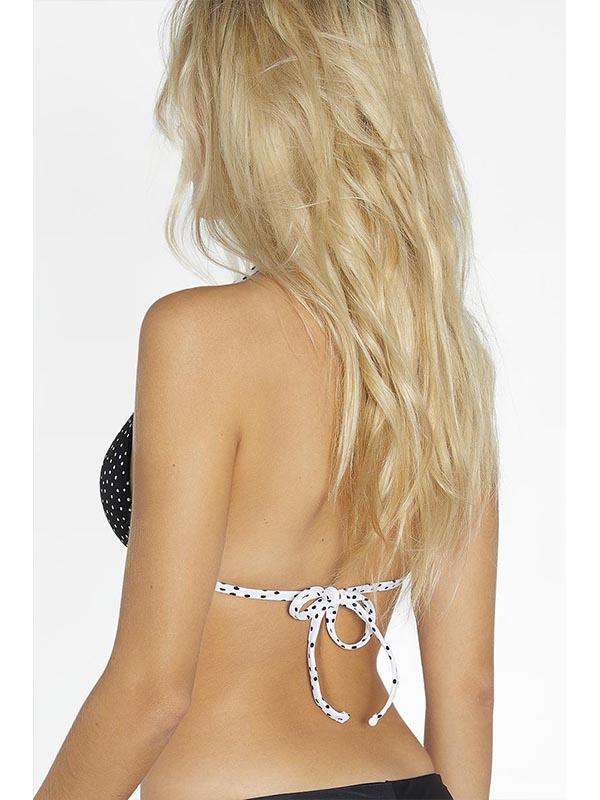 Μαγιό Tops push-up ysabel mora 81484 Mαυρο