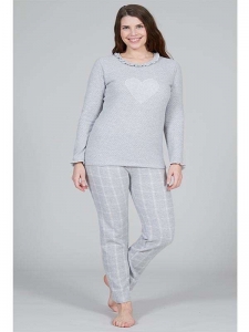 Πυτζάμα γυναικεία fleece ΧΜΥ 864 XMY